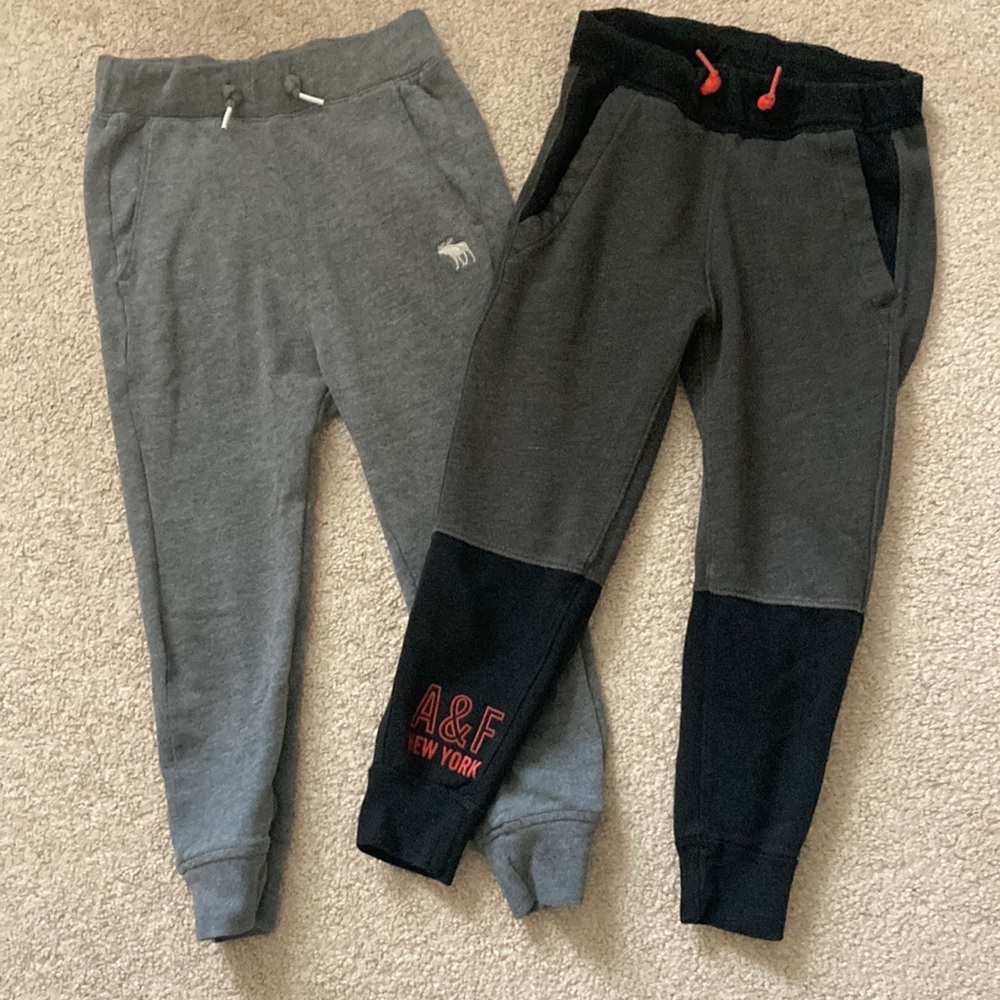 TWO Abercrombie Kids Sweatpants